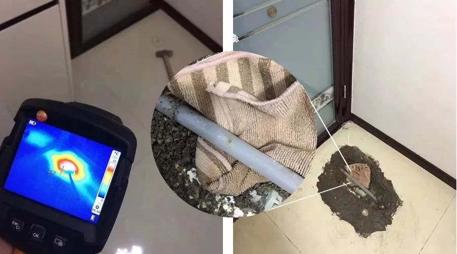 利用紅外熱像儀無(wú)損診斷地暖滲漏，簡(jiǎn)便快捷！